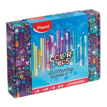 Maped Set Kreativni Maped Glitter Barvni Set