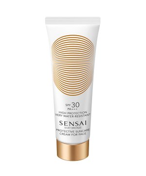 Sensai Zaščitna krema za obraz SPF 30 Silky Bronze Zaščitna krema za sončenje (krema za obraz) 50 ml
