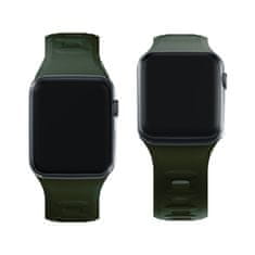 3MK 42/44/45/46/49 mm temno zelen (velik) - 3mk silikonski pašček za Apple uro