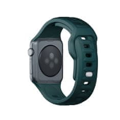 3MK 38/40/41/42 mm Evergreen (majhen) - 3mk silikonski pašček za Apple uro