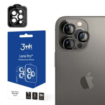 shumee Apple iPhone 15 Pro Max - zaščita leč 3mk Pro Graphite