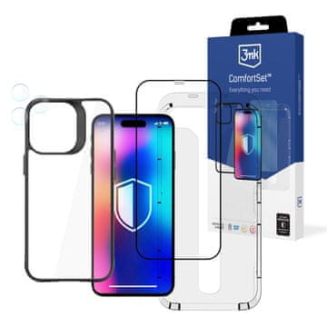 shumee Apple iPhone 14 Pro Max - 3mk udobni komplet 4 v 1