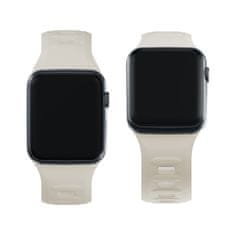 3MK 42/44/45/46/49 mm Nude (velik) - 3mk silikonski pašček za Apple uro