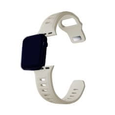 3MK 42/44/45/46/49 mm Nude (velik) - 3mk silikonski pašček za Apple uro