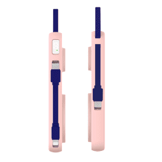 3MK Dodatki - 3mk PastelUp 10.000mAh 22,5W USB 1A1C-roza