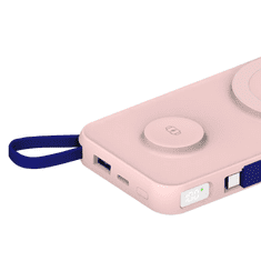 3MK Dodatki - 3mk PastelUp 10.000mAh 22,5W USB 1A1C-roza