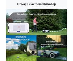 ANTHBOT GENIE 600 pametna robotska kosilnica, do 900m2, APP, naklon do 45%, IPX6, WIFI, BT