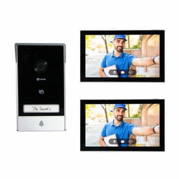 EZVIZ video domofon 2x zaslon 2K HP7 3.0MP