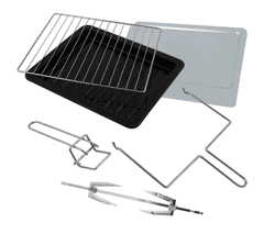 Esperanza Električna pečica NAPOLI, 25L, konvekcija, raženj, 1600W, črna