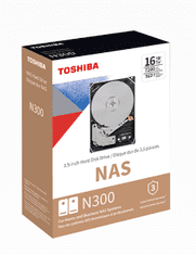 Toshiba N300 NAS trdi disk, 7200 rpm, 24/7, 6 TB (MN10ADA600S)