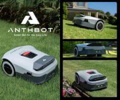 ANTHBOT GENIE 3000 pametna robotska kosilnica, do 3600m2, RTK GPS + AI 3D Vision, IPX6