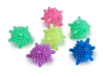 Žogice za pralni stroj za večkratno uporabo, komplet 6 kosov - mix