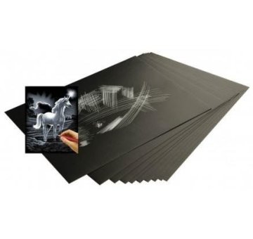 ESSDEE Folija za praskanje - srebrna 30,5 x 22,9 cm 10 kosov