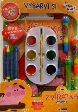 Obarvajte svoje živali - Creative box