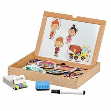 Lucy&Leo Igrača Lucy & Leo 178 Lahko uganete moj poklic? - magnetna igra v kovčku