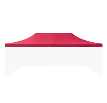 Aga Streha za prodajni kiosk 3x6m Rdeča