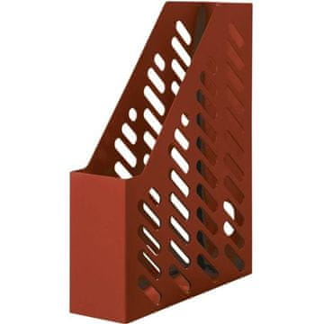 Stojalo za revije KLASSIK, plastika, rdeče