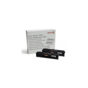 Xerox 106R03048 Dual Pack Print Cartridge za Phaser 3020/WC 3025 za 3.000 strani črni toner
