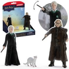 Schleich SLH14907 Schleich Harry Potter Mad-Eye Moody in Draco Malfoy z dihurjem, figura za otroke 6+