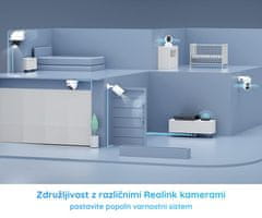Reolink NVS16 snemalna enota, POE namestitev, priklop do 24 kamer (16x žična + 8x brezžična), spomin do 16TB, aplikacija, neprekinjeno snemanje
