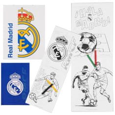 sarcia.eu Real Madrid Barvni set, barvne knjige + barvice, risalni set za igralce, 36 kosov