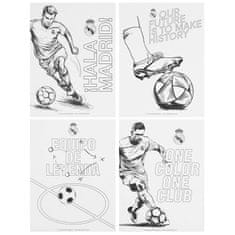 sarcia.eu Real Madrid Barvni set, barvne knjige + barvice, risalni set za igralce, 36 kosov