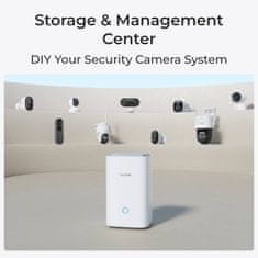Reolink HUB1-2B310 IP varnostni komplet, 2x kamera B310, 1x snemalna enota HUB P1, 3MP Super HD, WIFI, AI zaznavanje, barvni Night Vision, aplikacija