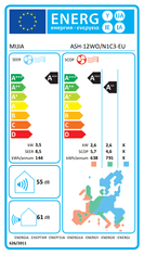 Xiaomi Mijia Pro Eco klimatska naprava, z montažo (ASH-12WO/N1C3-EU)