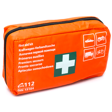 shumee KOMPLET PRVE POMOČI ZA AVTO EU DIN 13164 EVROPSKI STANDARD