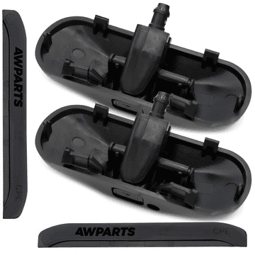 shumee 2X ŠOBA ZA PRANJE MEGLNIKA VW PASSAT B6 B7 GOLF VI ADAPTERJI