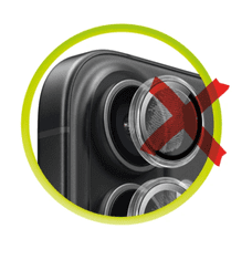 Mobile-origin zaščitno steklo za kamero Sapphire Lens Guards za iPhone 17, brezbarvno