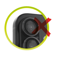 Mobile-origin zaščitno steklo za kamero Sapphire Lens Guards za iPhone 17, črno