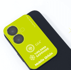 Mobile-origin zaščitno steklo za kamero Sapphire Lens Guards za iPhone 17, črno