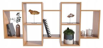 shumee Viseča polica POLON BIS, jelša, knjižna omara PER