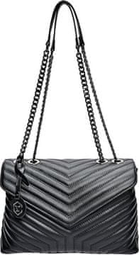 Ženska usnjena torbica LV 2183 Nero