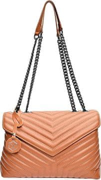 Ženska usnjena torbica LV 2183 Cognac