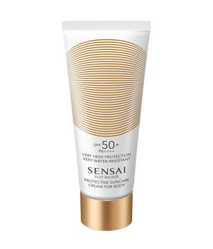 Sensai SPF 50 Silky Bronze (zaščitna krema za sončenje za telo) 150 ml