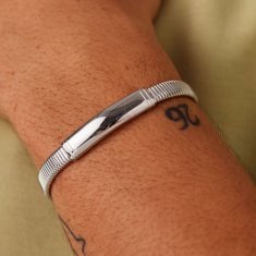 Brosway Brezčasna jeklena zapestnica za moške Riptide BTD057