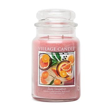 Village Candle Dišeča sveča Zesty Grapefruit 602 g