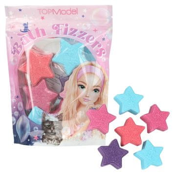 Top Model Šumivé hvězdičky do koupele (8 ks) Beauty&Me, 6 ks, Christy