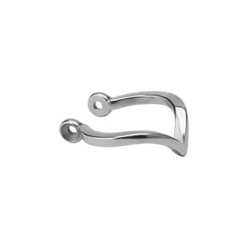 shumee Okrasni obroč za palico - srebrn - D-001 12 mm