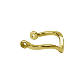 shumee Okrasni obroč za palico - zlat - D-001 12 mm