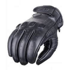 shumee WOLF LAHKE, MOČNE USNJENE MOTOCIKLERSKE ROKAVICE ČRNE M