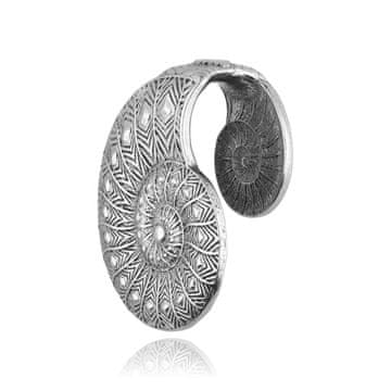 shumee Utež za obešalnik za uho v obliki polžke školjke - srebrna - PT-173 10 mm