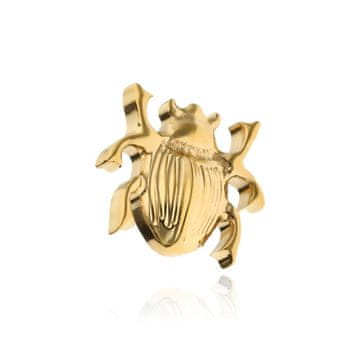 shumee Matica hrošča iz titana - zlata - TNA-198 1,2 mm