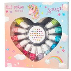 shumee 12 irrotettavan kynsilakkasarja lapsille - Unicorn, Souza