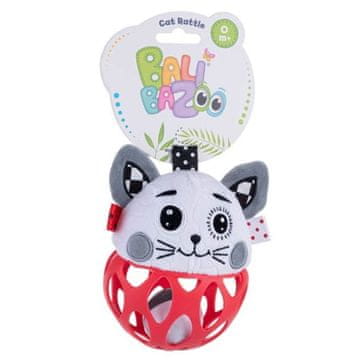 shumee Rattle Ball Cat, Balibazoo
