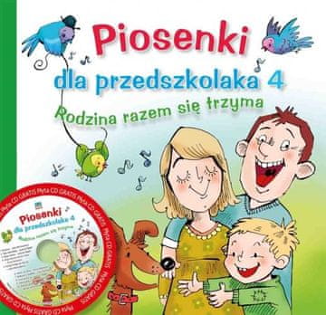 shumee Esikoululaisten lauluja 4 / Perhe pysyy yhdessä / CD + nuotit