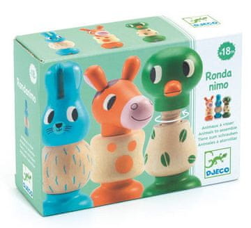 shumee Puisia eläimiä kierrettäväksi, Djeco