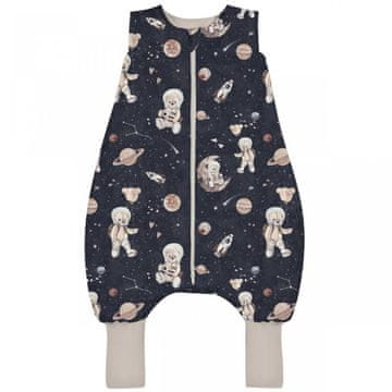 shumee 2.5 TOG Space Teddy DARK XS -makuupussi jaloilla, 6m+, BabySteps